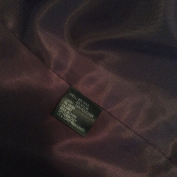 Antonio melani purple pea coat size 8 - Picture 3 of 4